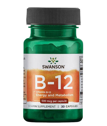 Vitaminas B-12 500 mg. / 30 spąstų - 0