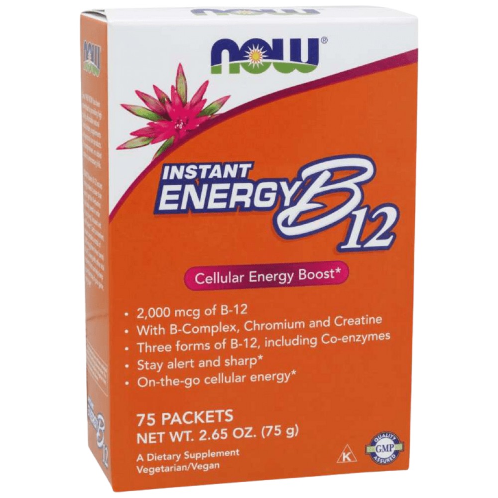 Vitamin B-12 Instant Energy - 75 Packets