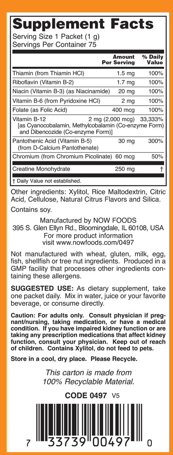 Vitamin B-12 Instant Energy - 75 Packets