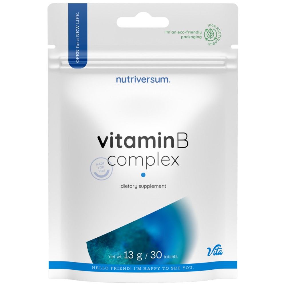 Vitamin B-Complex - 30 Tablets