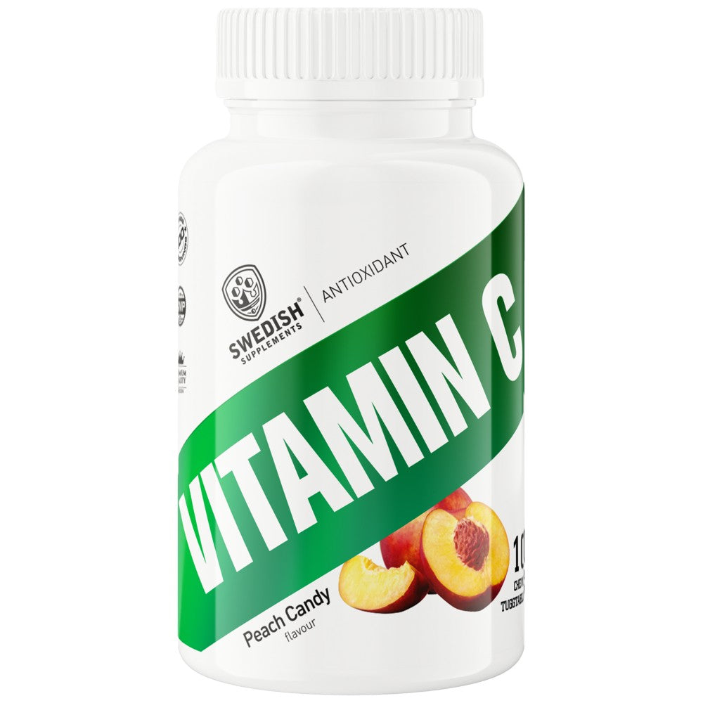 Vitaminas C 500 mg - 100 kramtomų tablečių