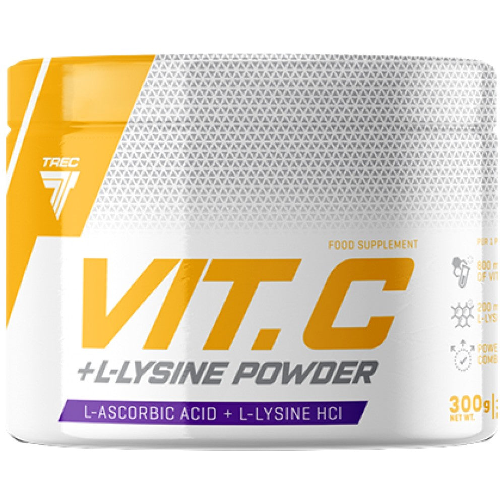 Vitamin C + L-Lysine Powder - 300 grams