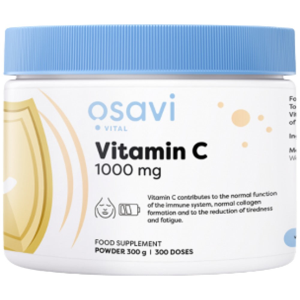 Vitamin c Pudder | 100% reng Pudder - 300 Gramm