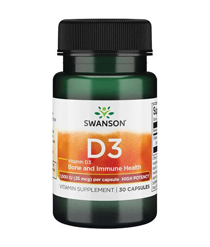 Vitamin D 1000 IU - 30 capsules