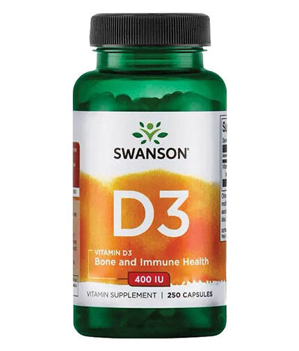Vitamina D -3 400 UI - 250 cápsulas