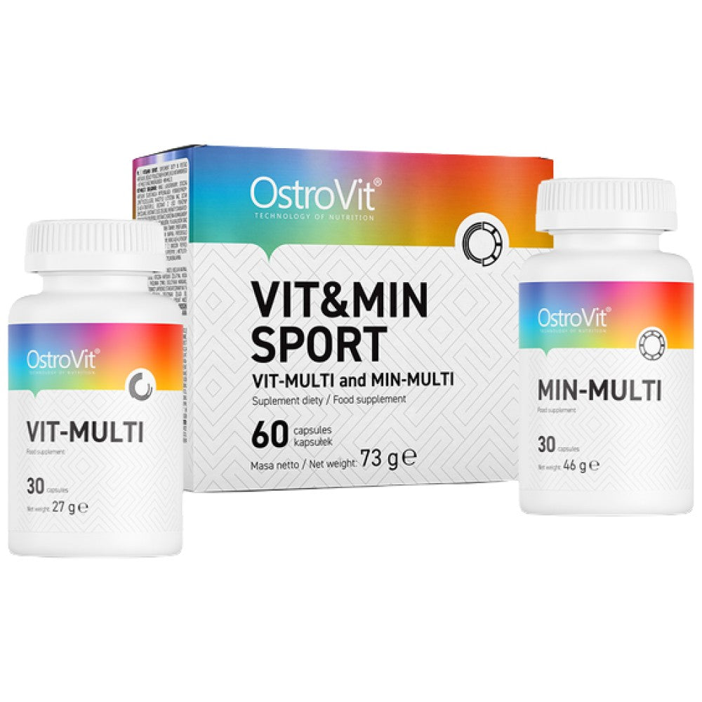 VitandMin Sport / Vit-Multi and Min-Multi Formula 2 x 30 capsules