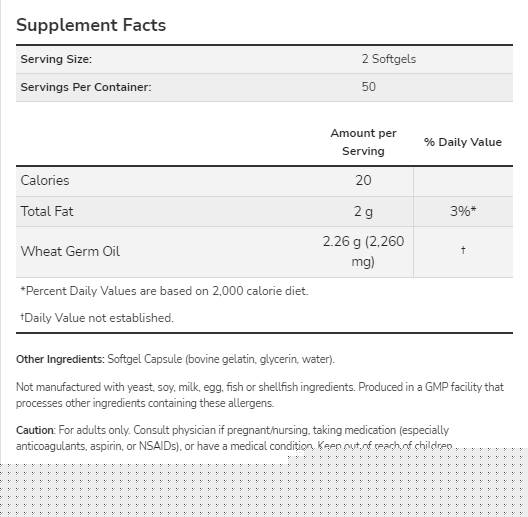 Weess Germ Ueleg 1130 mg - 100 Gelkomples