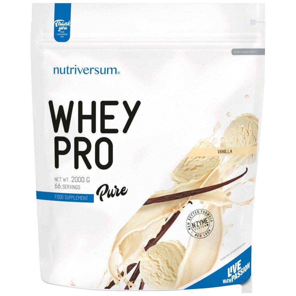 Whey Pro Pure | with N-Zyme System - 2000 grams