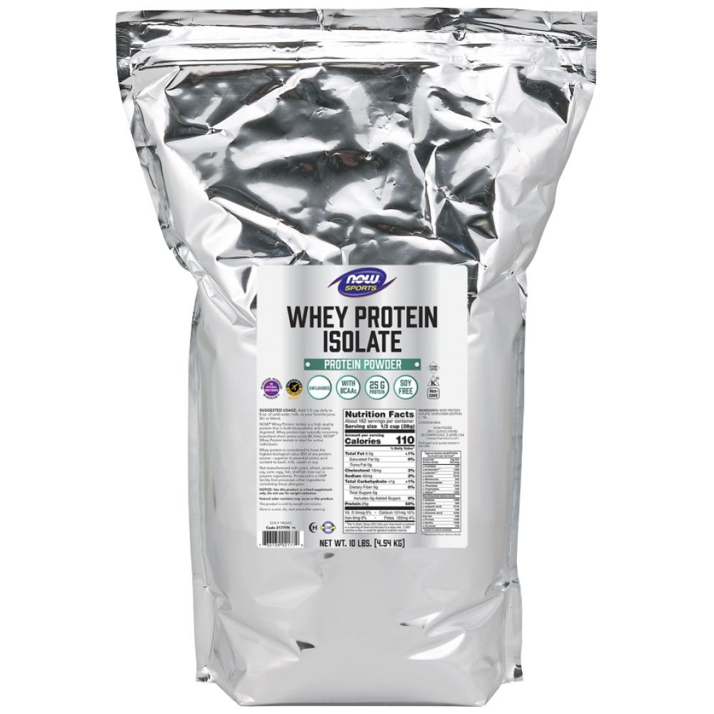 Whey Protein Isolate /Unflavored/ - 4536 grams