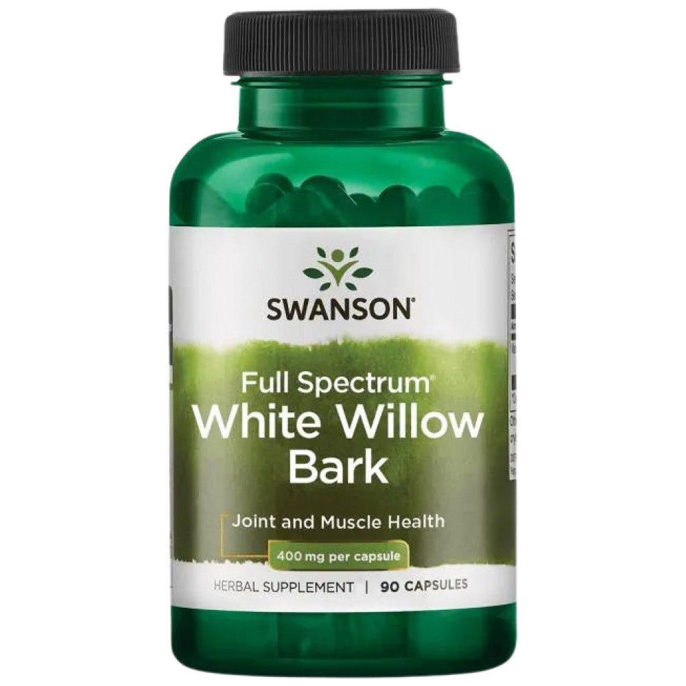 White Willow Bark 400 mg 90 cápsulas