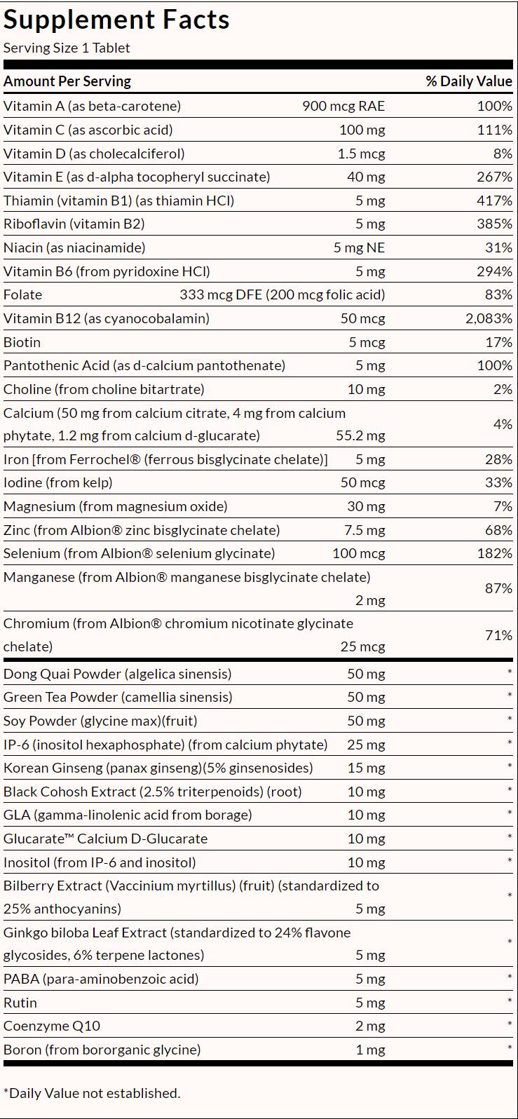 Dámská podpora multi +hormonů - 90 tablet