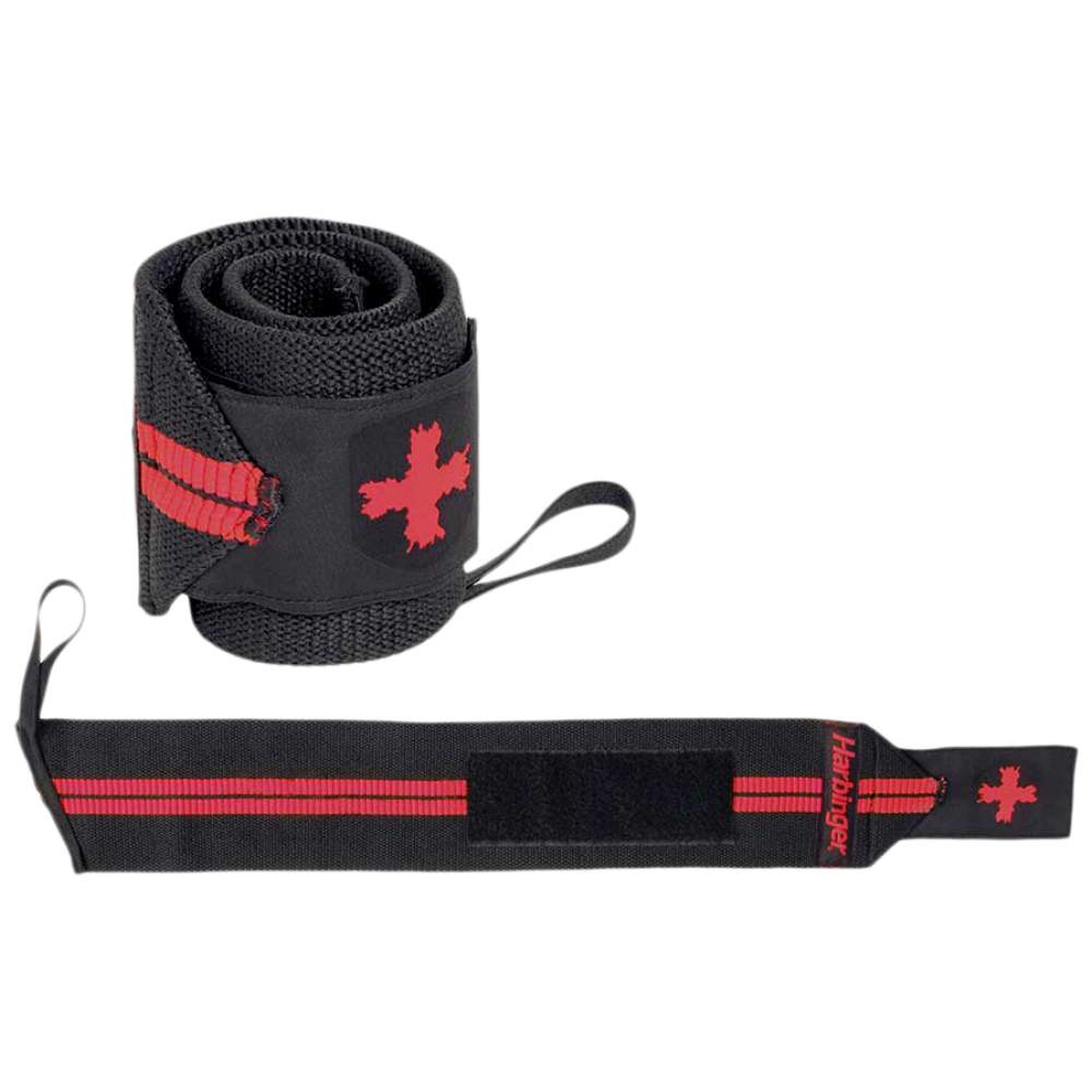WRISTWRAPS/LINE ROJA - NEGRO
