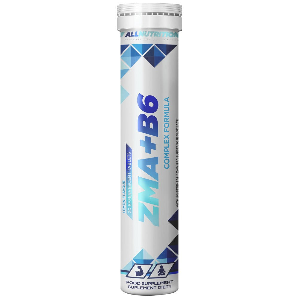 ZMA + B6 | Fórmula de complejo efervescente: 20 tabletas solubles
