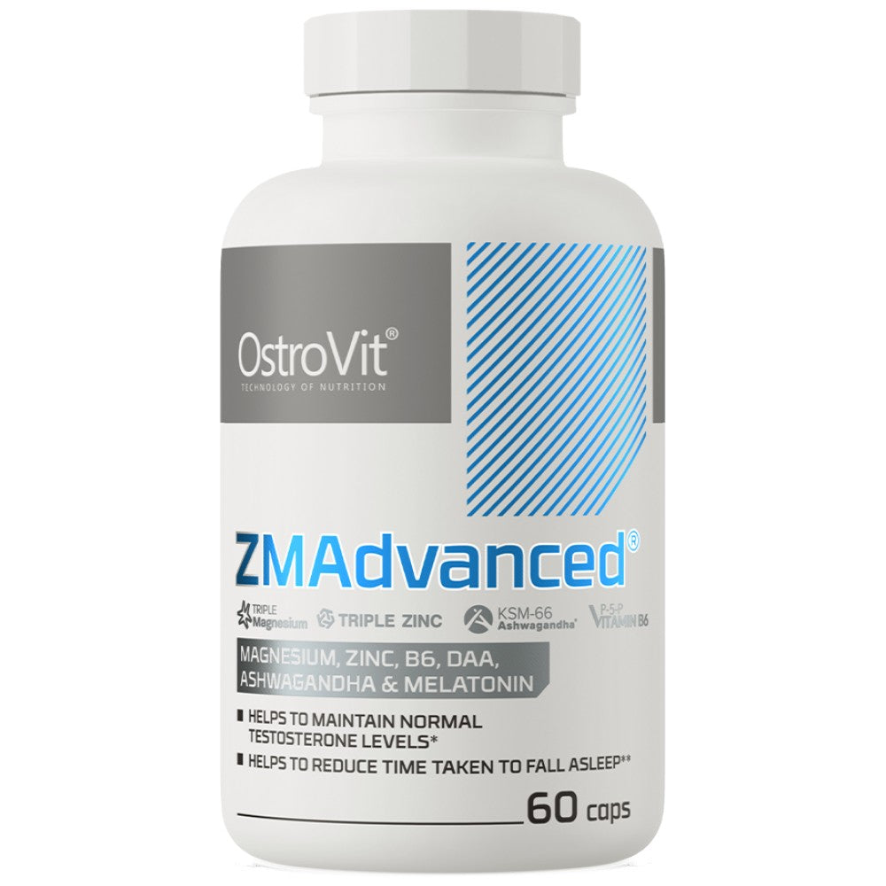 Caps zmadvanced | Daa, ashwagandha y melatonina 60 cápsulas