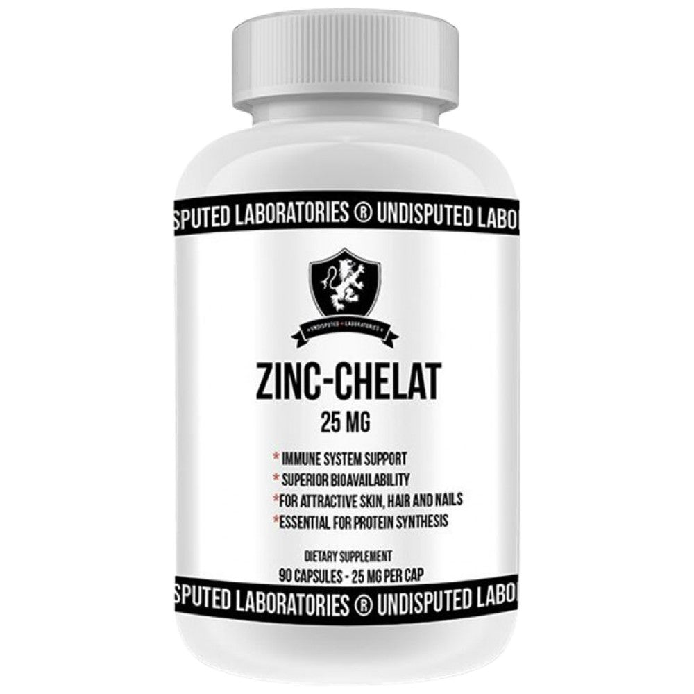 Quelato de zinc 25 mg - 90 cápsulas