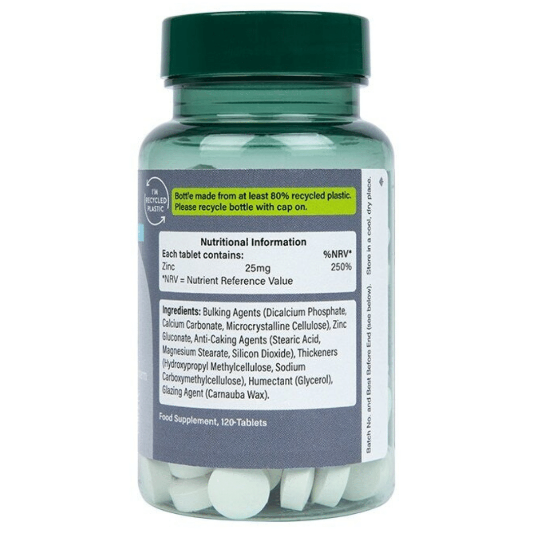 Glukonát zinku / zinek glukonát 25 mg 120 tablet