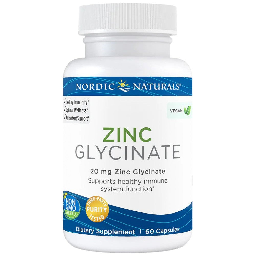 Zinc Glycinate 20 mg 60 capsules