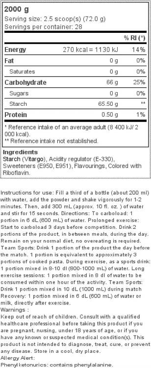 <tc>VITARGO</tc> Karboloader - 2000 gramm