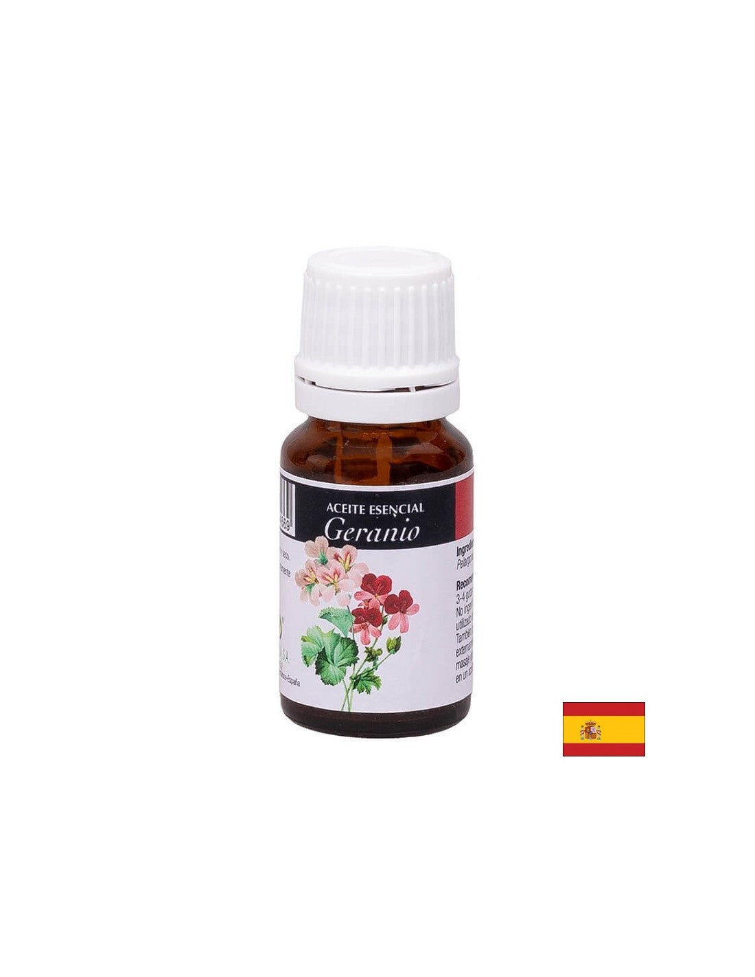 Geranium essential oil - for healthy skin - Aceite Esencial Geranio, 10 ml