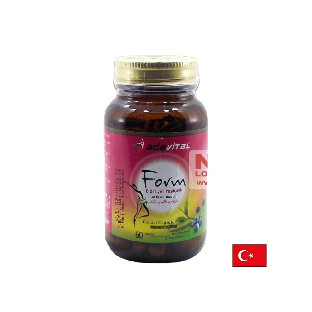 Herbal formula for detox and weight loss - Adavital Form, 60 capsules
