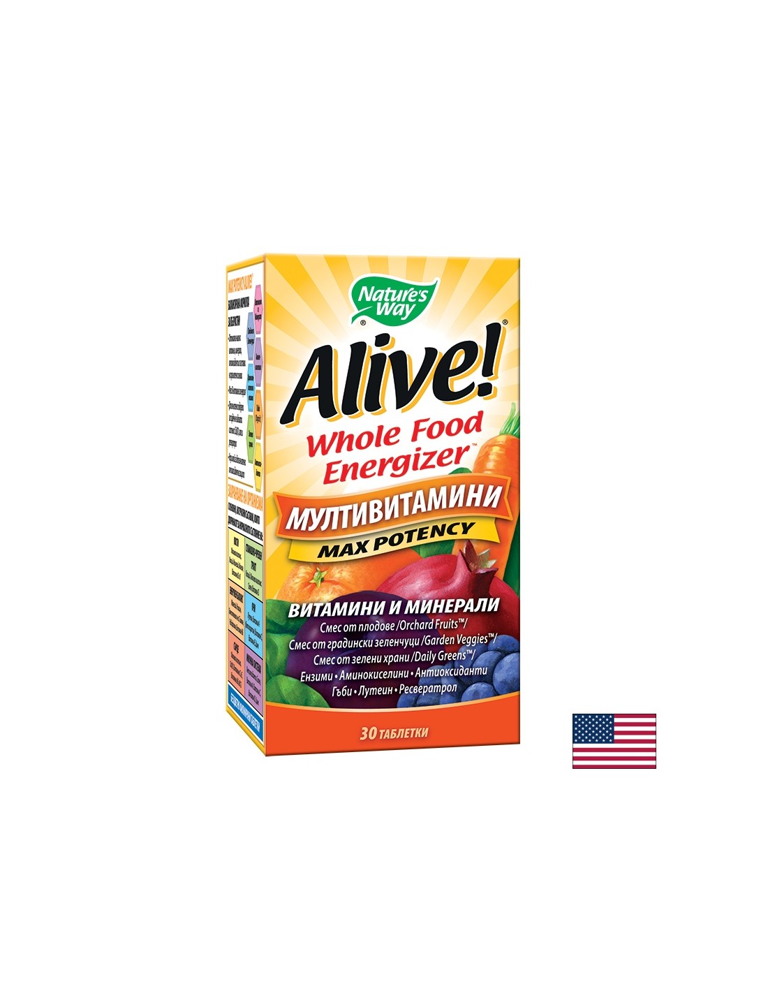 <tc>Alive</tc>! Multiwitamina - 30 tabletek