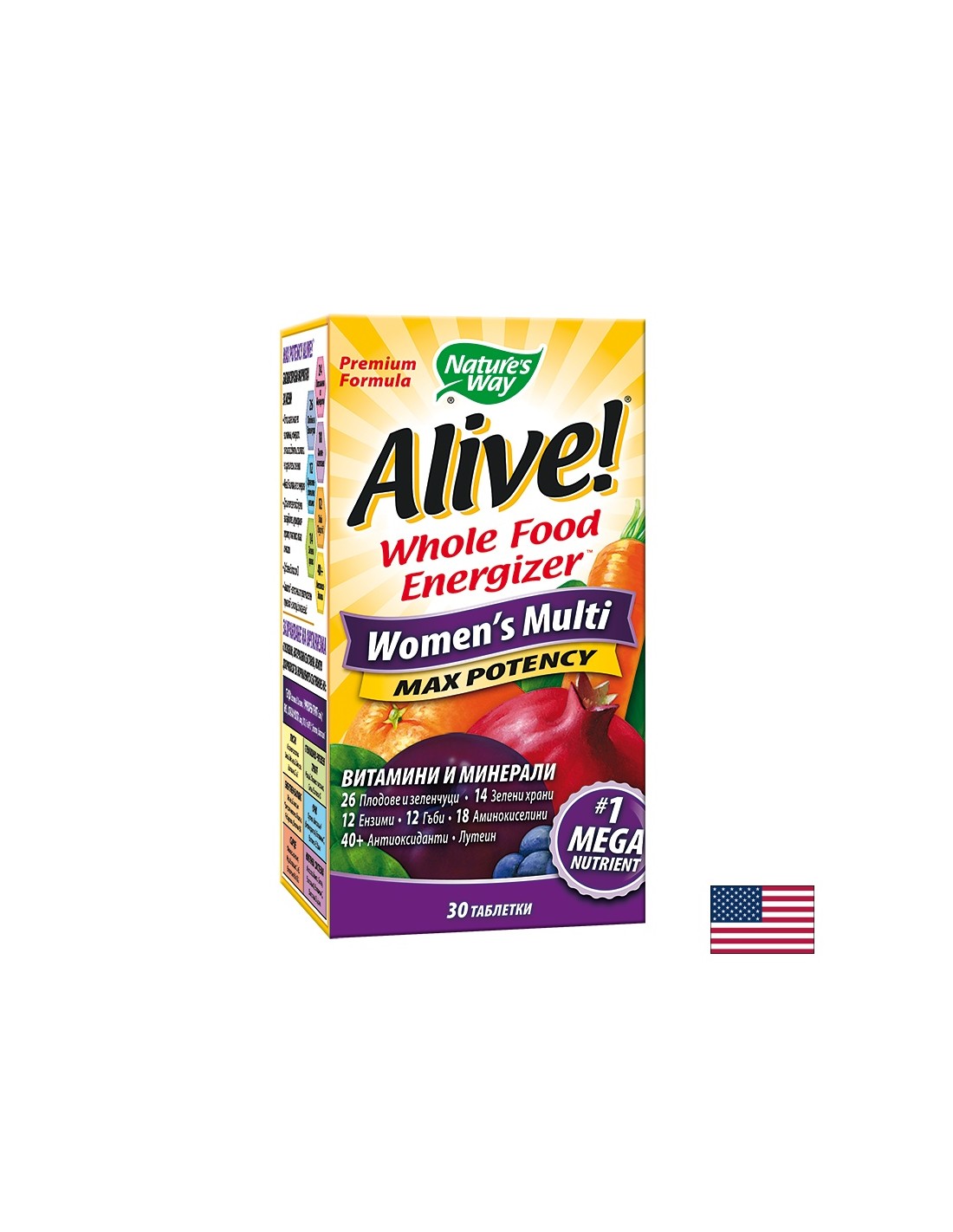 <tc>Alive</tc>! Ženy Multi - 30 tablet