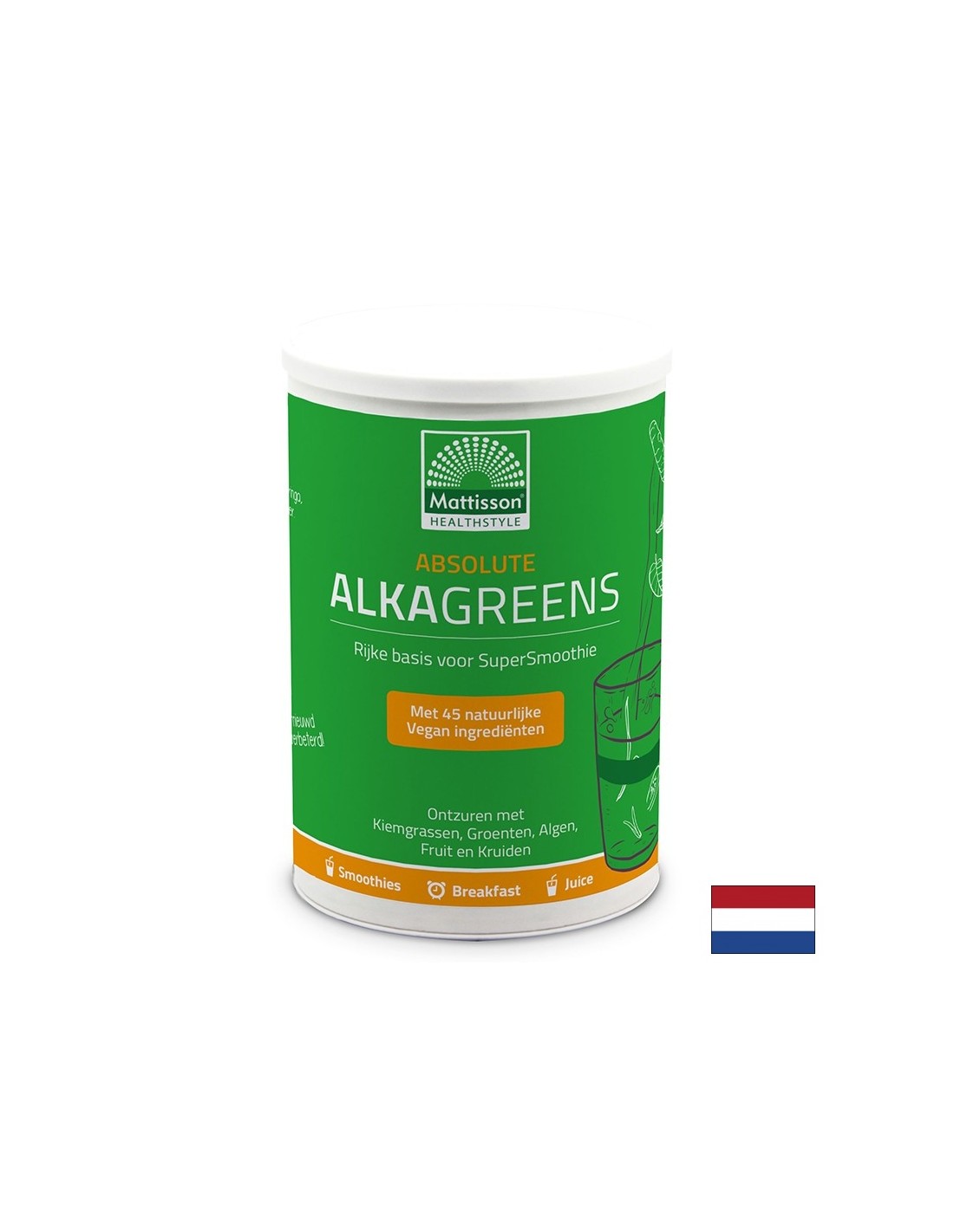 Alkaline-acid balance - Alka Greens - Absolute Alkagreens, 300 g powder