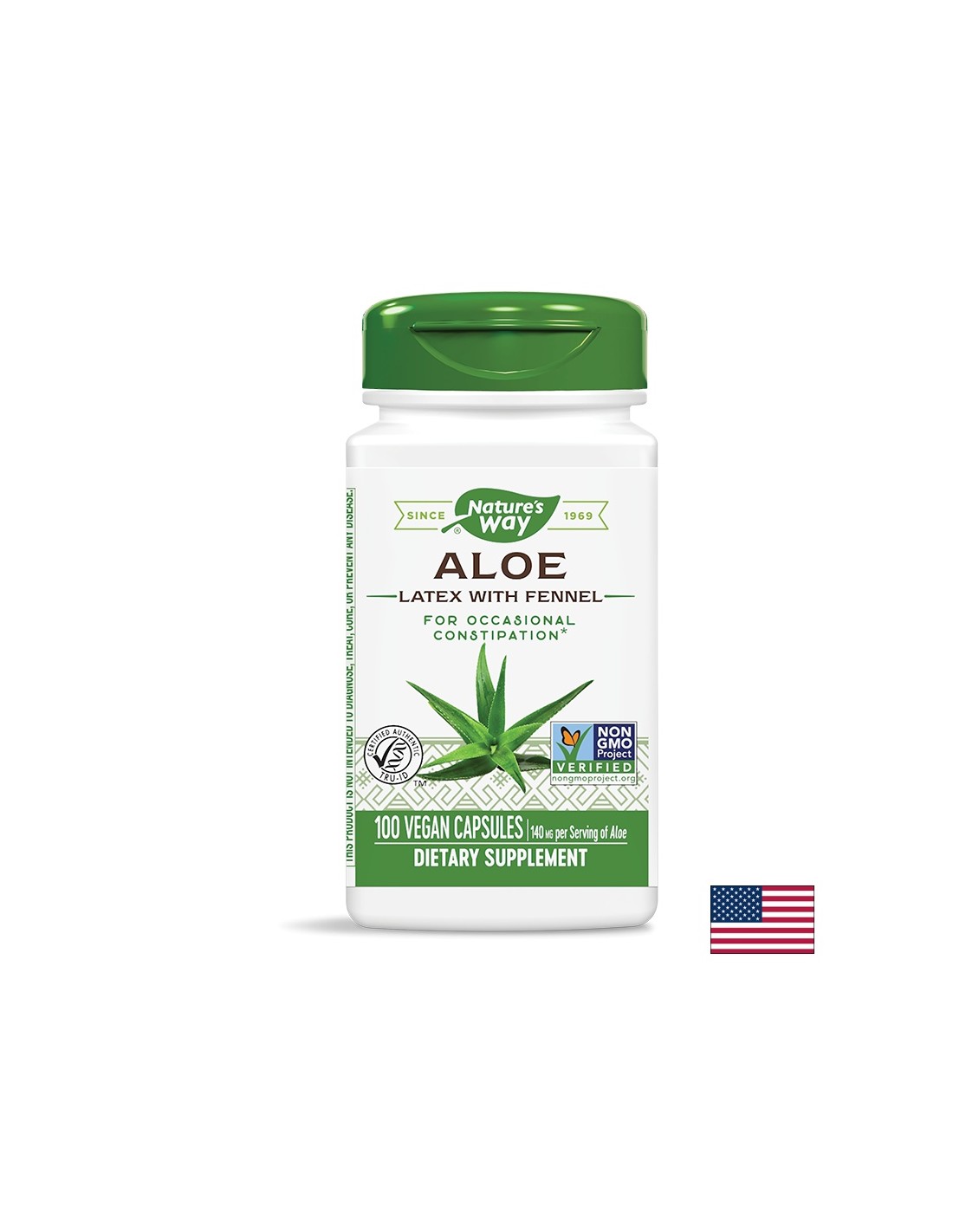 Aloe Vera 275 mg - 100 capsules