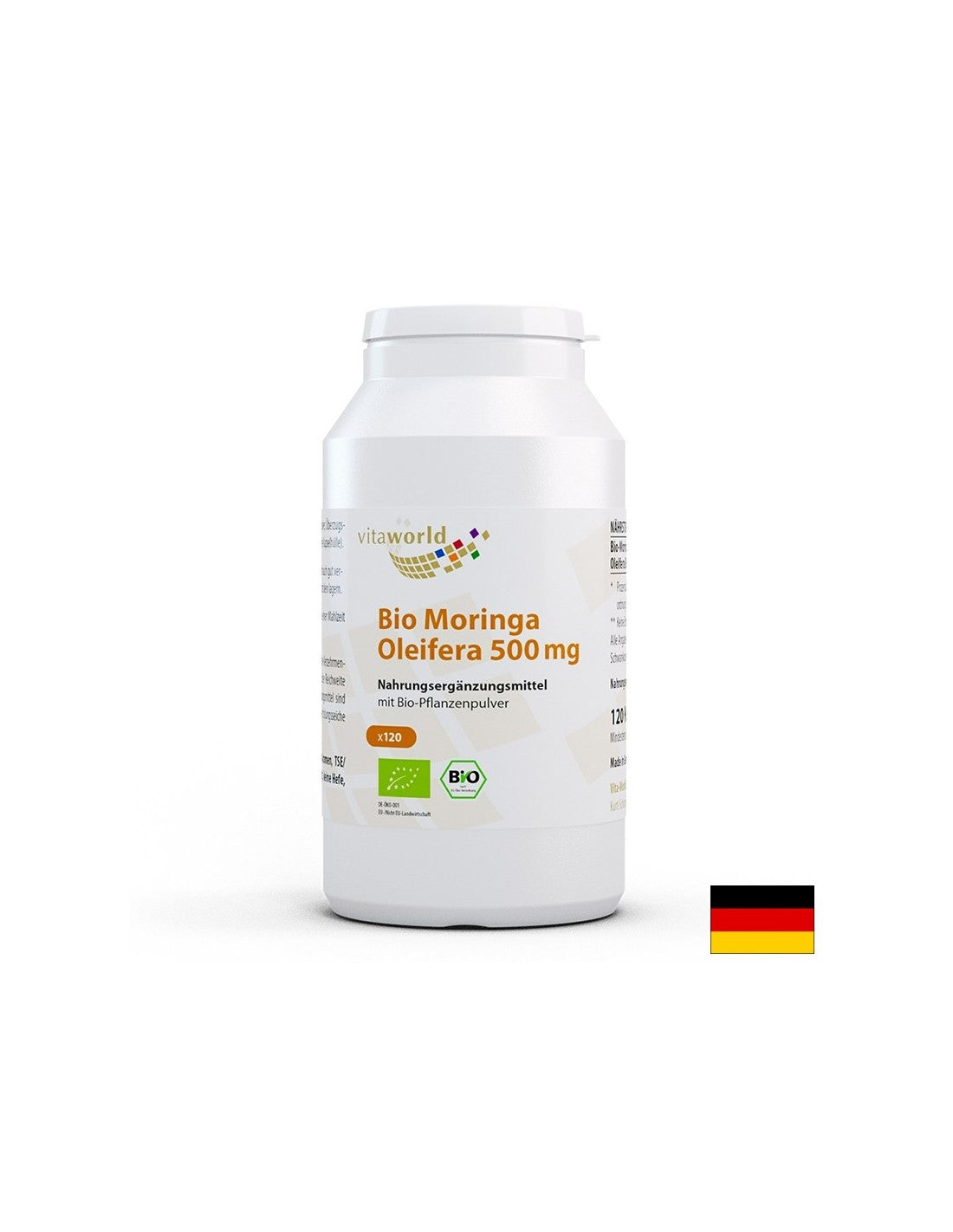 Antioxidant - Moringa Bio, 120 capsules
