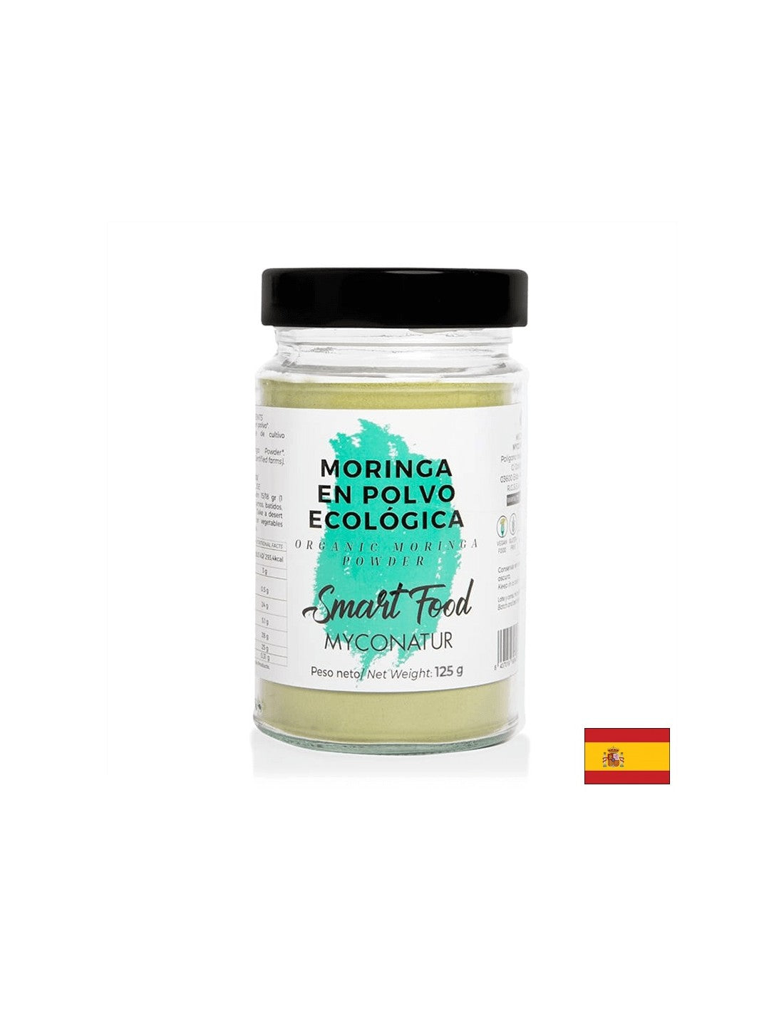 Antioxidante - Moringa, bio, 125 g de polvo