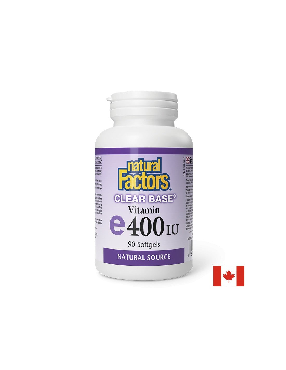 Clear Base Vitamin E 400 IU - 90 Gel capsules