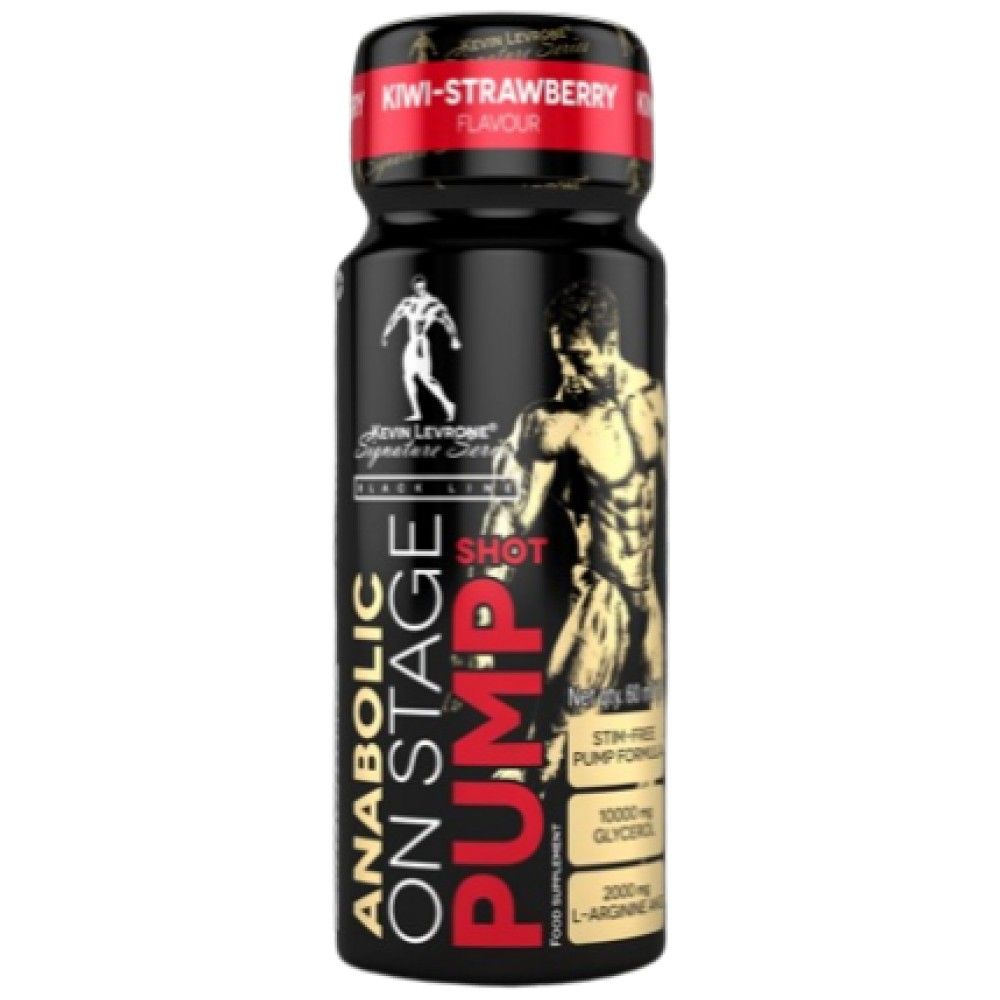 Anabolic On Stage Pump Shot | Stimulant-Free Glycerol & AAKG Mega Pump - 60 ml
