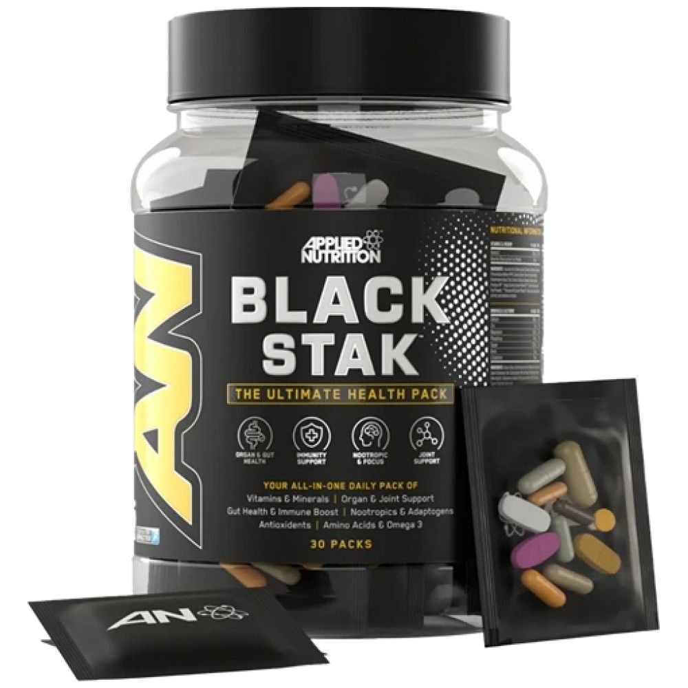 Czarny stos | The Ultimate Health Pack - 30 paczek