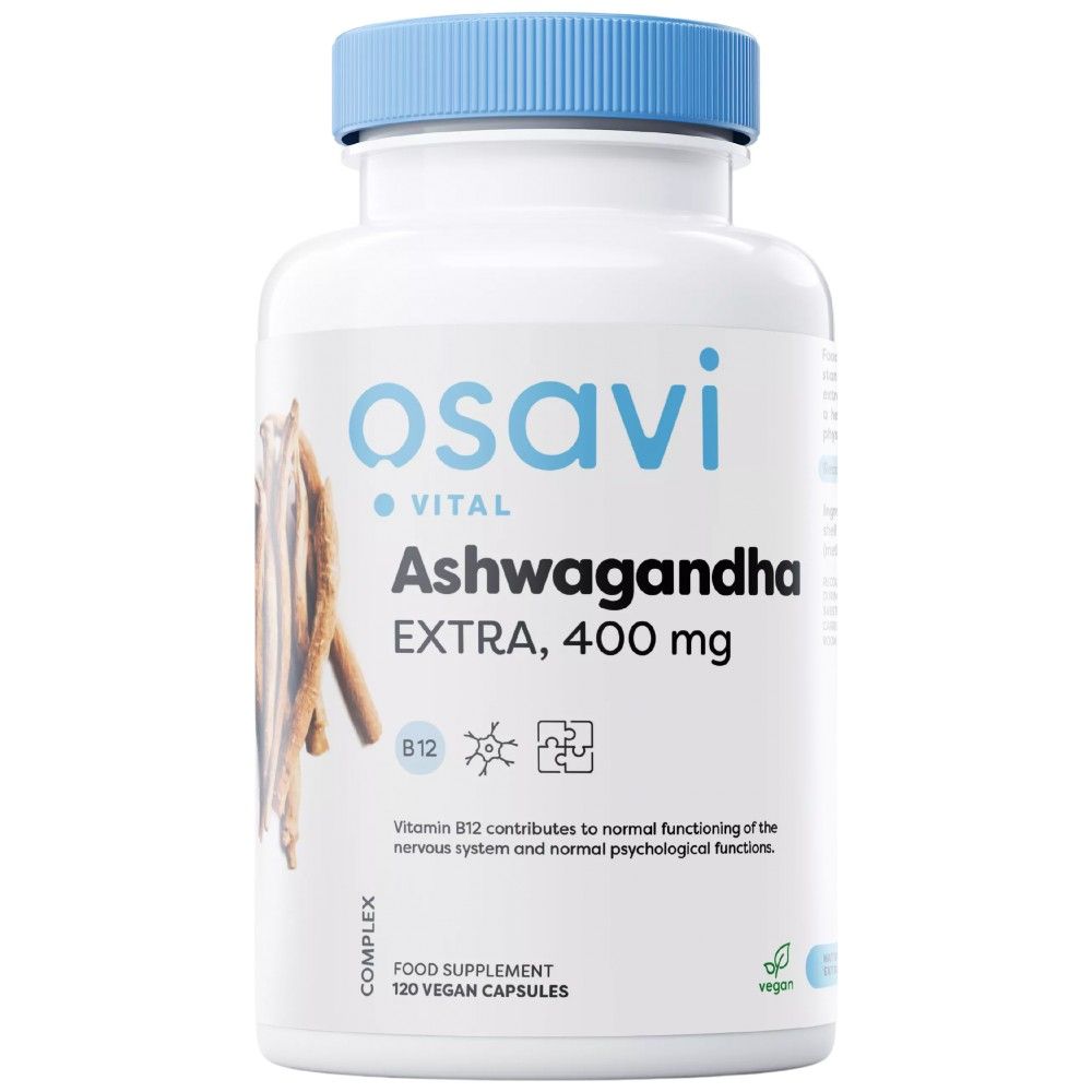 Ashwagandha Extra 400 mg - 120 kapsułek