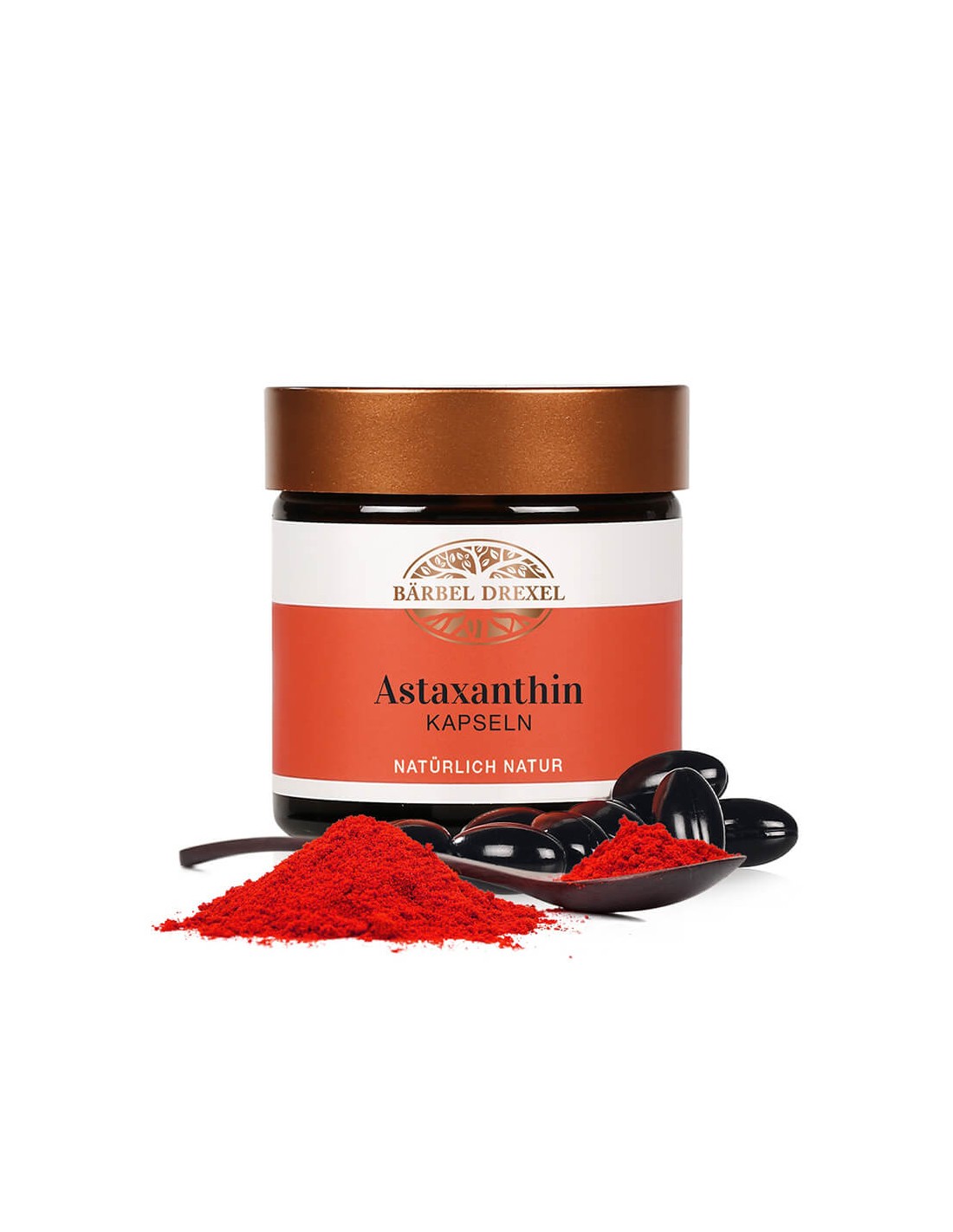 Astaxanthin - Astaxanthin (Antioxidant protection and strong vision), 40 softgel capsules Bärbel Drexel - Nutra Best Europe