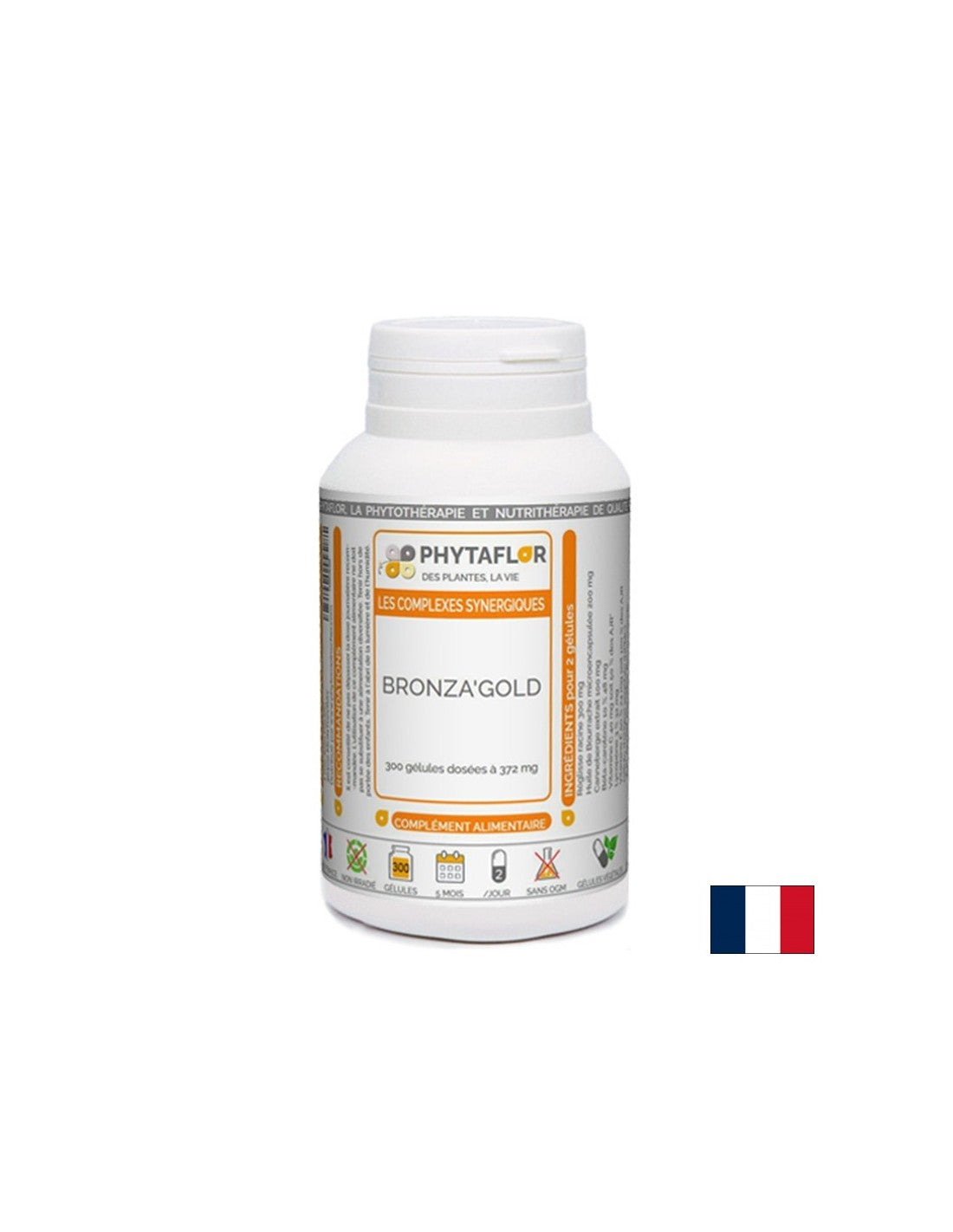 Self-tanner, 50 capsules