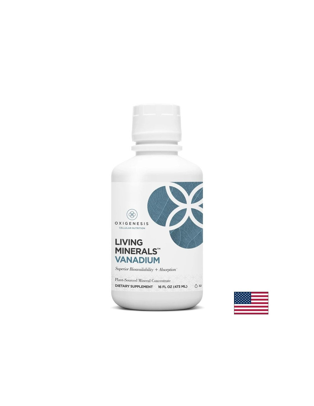 Blood Sugar Balance - Vanadium Living Minerals, 473 ml