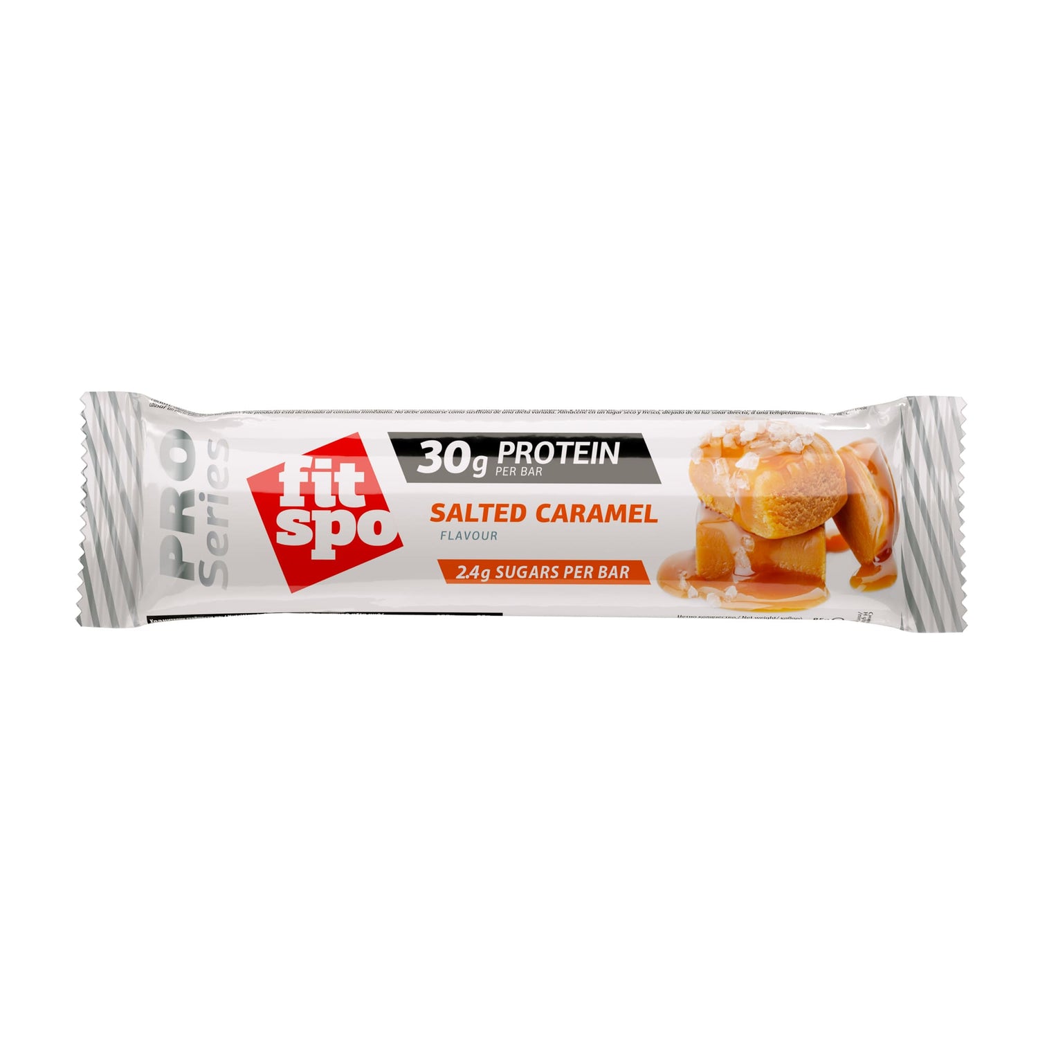 Pro -serie eiwitbar zout karamel - 12 x 85 gram