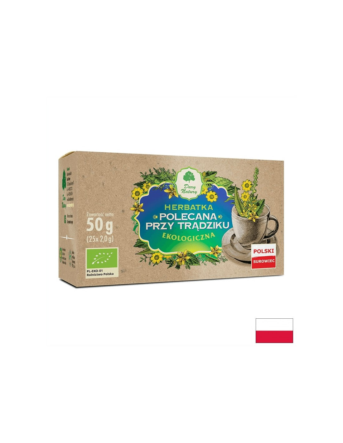 Herbal tea for acne and problem skin, 25 filter bags