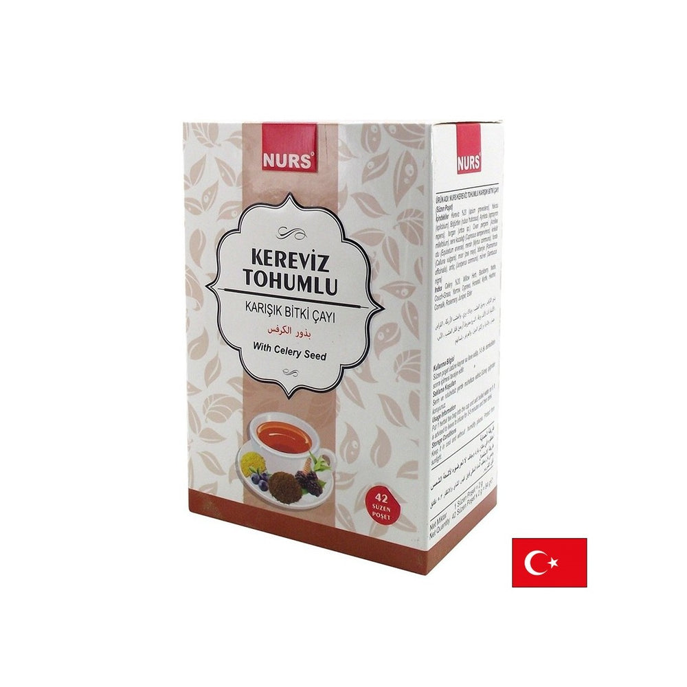 Herbal tea with celery (seeds), 42 filter bags