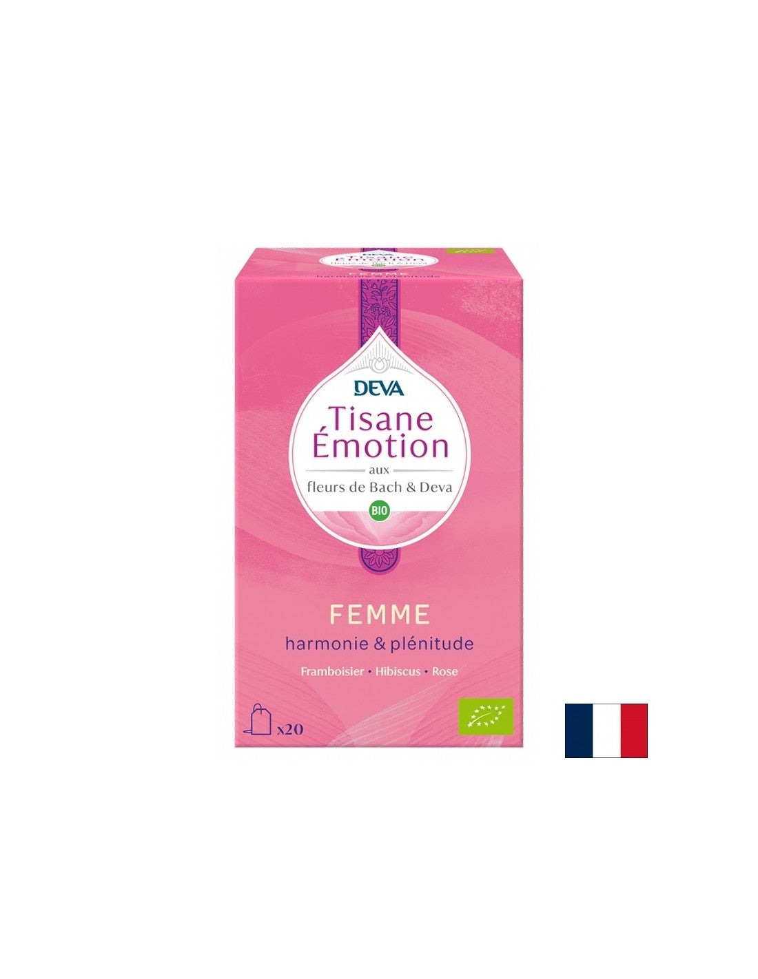 Herbal tea "Serenity" for women (with floral elixirs according to Dr. Bach's method), 20 filter bags