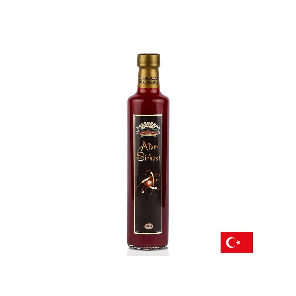 Natural apple cider vinegar with herbs and bee pollen - Strong immunity and protection against infections, 500 ml