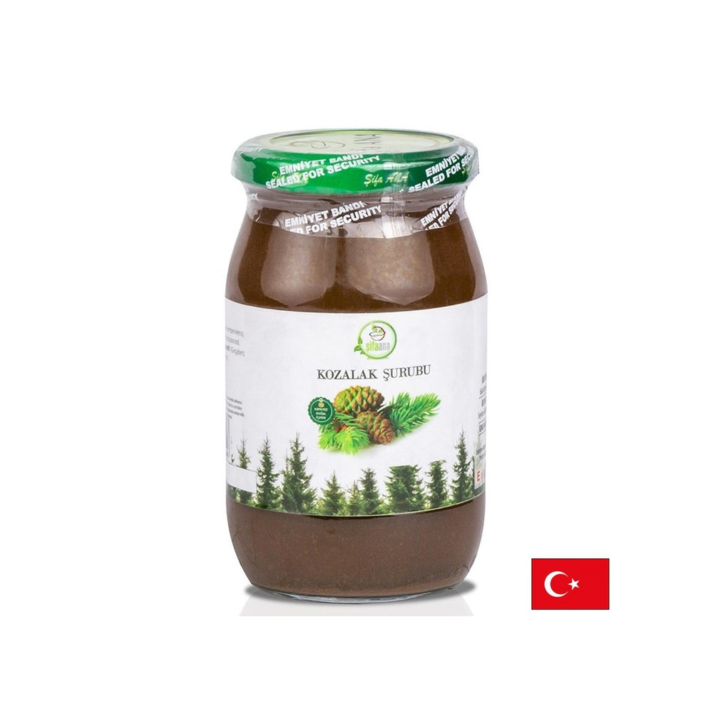 Herbal pine cone syrup - for colds and flu, 370 g