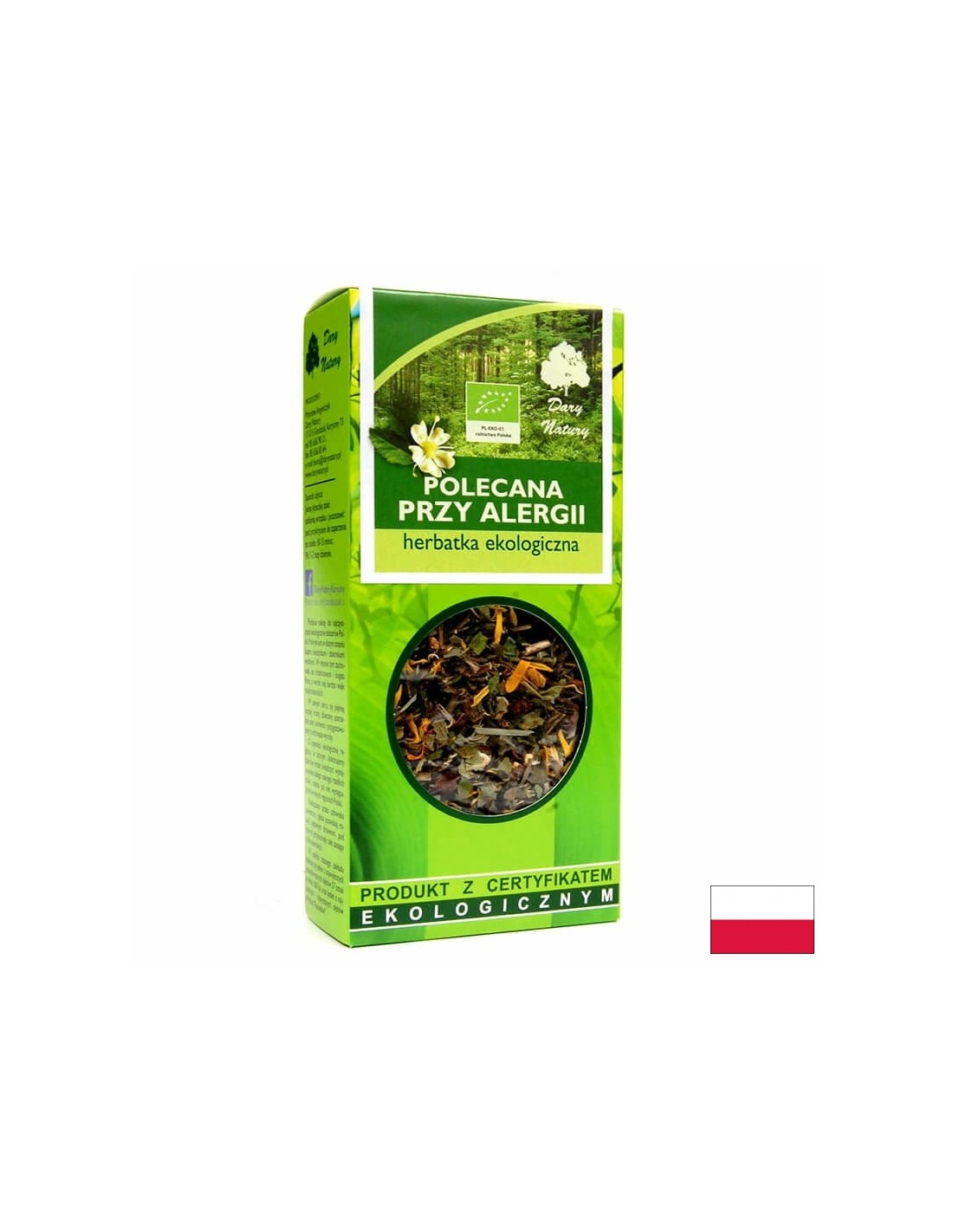 Mezcla herbal contra alergias bio, 50 g