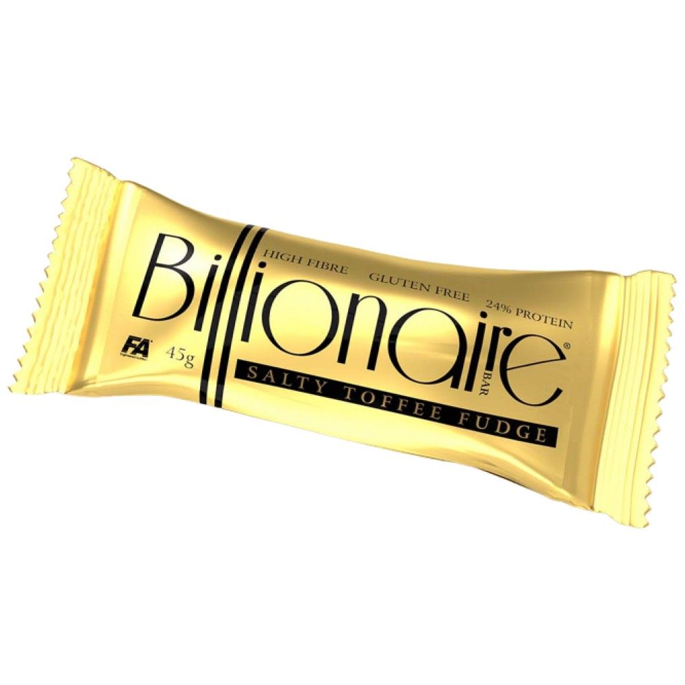Billionaire Bar | High Fiber ~ Gluten Free ~ Protein Bar - 45 grams