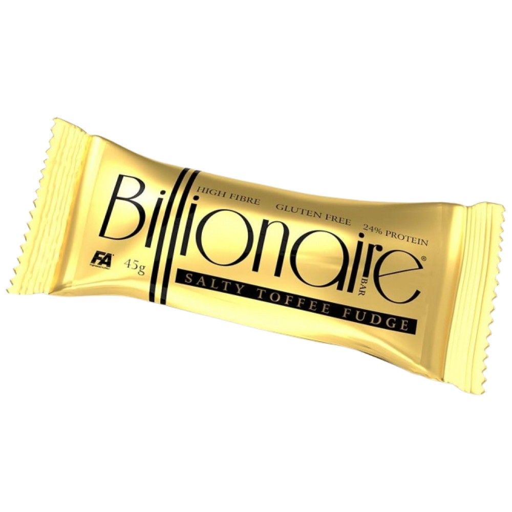Billionaire Bar | High Fiber ~ Gluten Free ~ Protein Bar - 45 grams