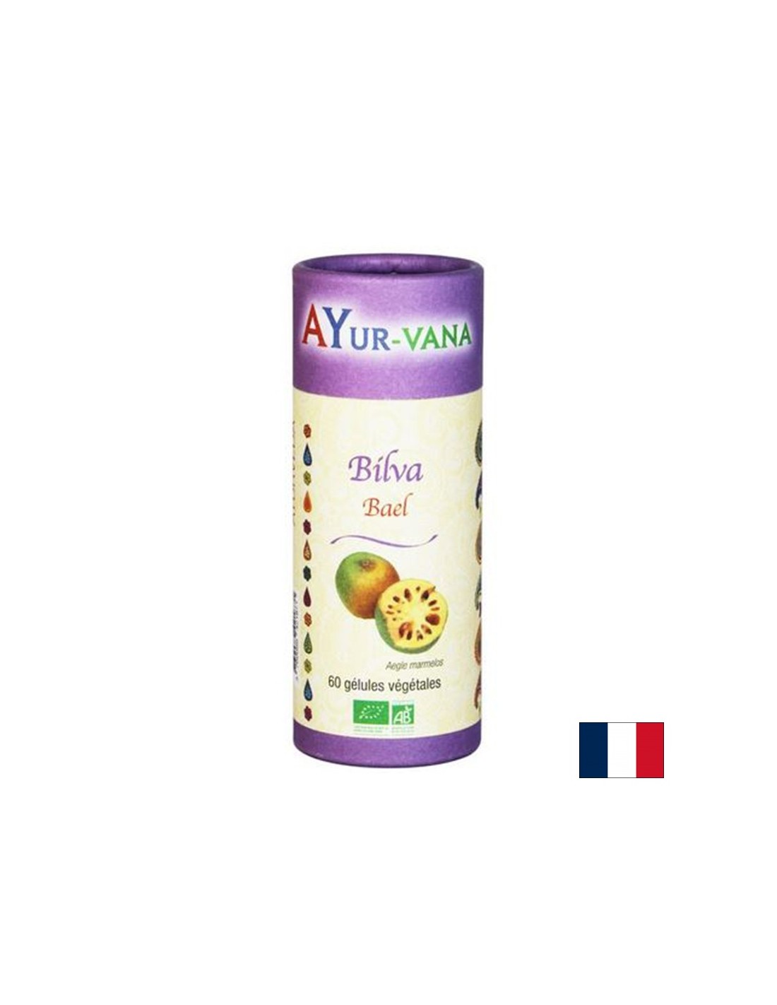 Herbal laxative - Bilva (Bilva Ayurvana), 300 mg x 60 capsules