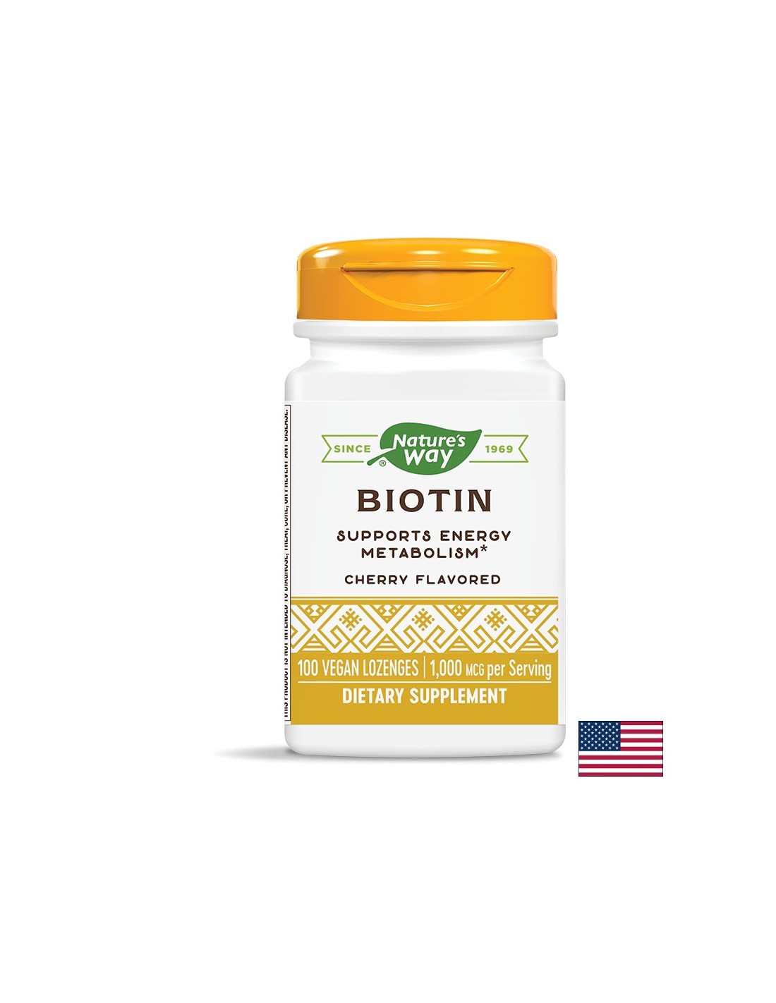 Biotin 1000 mcg - 100 Chewable Tablets