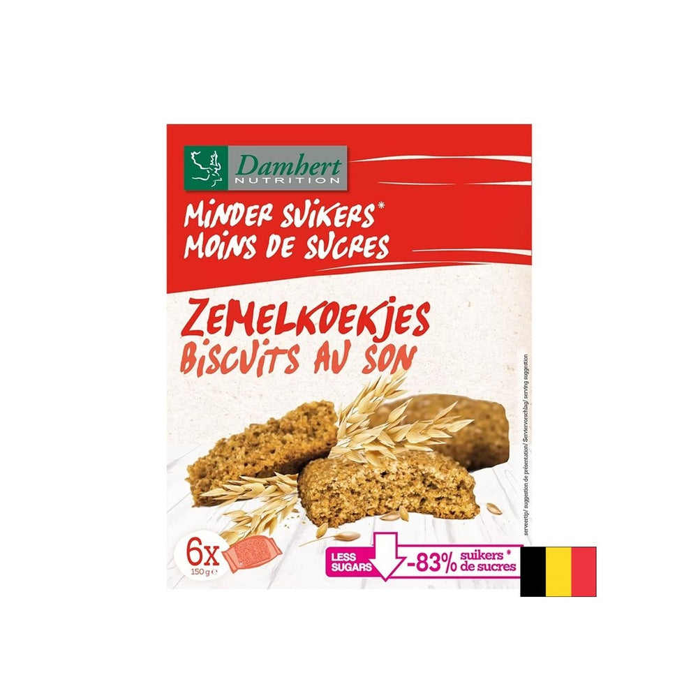 Wheat bran biscuits (no added sugar), 150 g