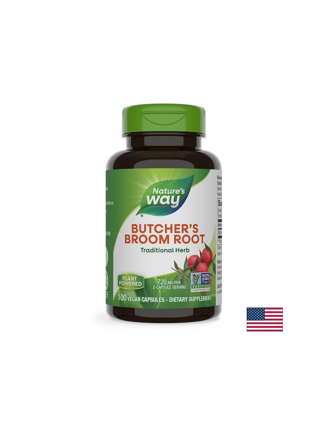 Butcher's Broom 470 mg - 100 capsules
